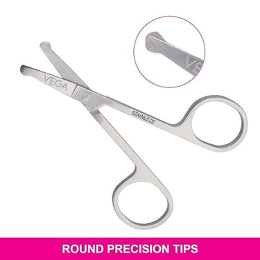 LXINDIA scissors VEGA Stainless Steel Nasal Safety Scissor