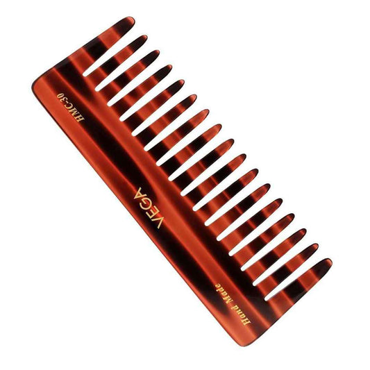 LX INDIA Combs VEGA Wide Teeth Shampoo Comb Handcrafted