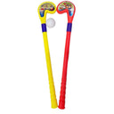 LXINDIA Hockey Kit Verbier Hockey Set for Kids 2 Hockey Sticks 1 Ball Kids (3 to 5 Year) Pack of 1