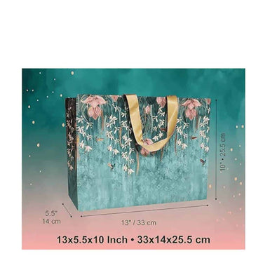 LXINDIA Bag VESTTA -ELEGANCE REDEFINED Gift bags 13 (L) x 5.5 (B) x 10 (H) Inches 5 pcs