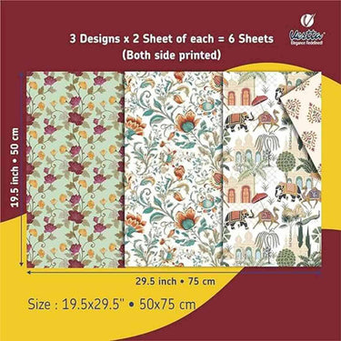 LXINDIA gift wrapper VESTTA ELEGANCE REDEFINED Gift Wrapping Paper