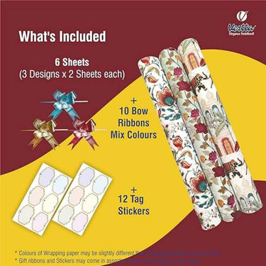 LXINDIA gift wrapper VESTTA ELEGANCE REDEFINED Gift Wrapping Paper