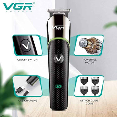 LXINDIA Trimmer VGR V 191 Professional Rechargeable Cordless Beard Hair Trimmer Kit