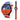 LX INDIA Smart Watch Vibez Fusion Smart Watch for Men & Women (VBSW2277, Orange & Blue)