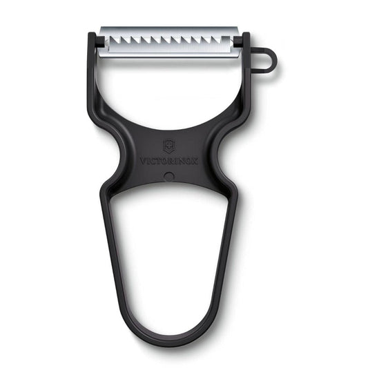 LX INDIA peeler Victorinox Swiss Made Rapid Peeler Julienne Cutter Black