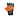 LXINDIA Exercise and fitness accessories Victory Calvin 02 Gym Fitness Glove with with Wrist Support (Orange)