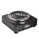 LXINDIA Electric Cooktop VIDS Portable Coil Electric Stove 1000 Watt Dark Grey