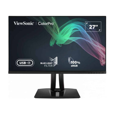 LXINDIA Monitor ViewSonic VP2756-4K (27" 4K UHD Pantone Validated 100% sRGB &amp; Factory Pre-Calibrated Monitor with 60W USB-C)