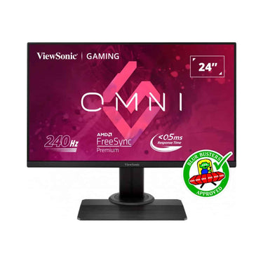 LXINDIA Monitor ViewSonic XG2431 (24” 240Hz 0.5ms MPRT Response Time Blur Busters Approved 2.0 Certified Gaming Monitor)