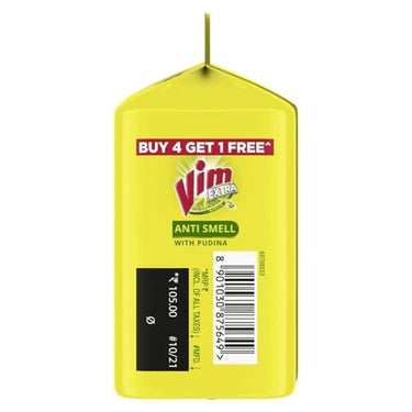 LXINDIA Dishwash bar Vim Antismell with Pudina Buy 4 get 1 Pack of 10