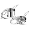 LXINDIA cookware Vinod Classique Deluxe Stainless Steel Cookware Combo (Set of 2 Pcs)