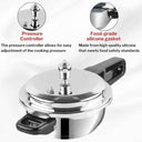 LXINDIA cookware Vinod Stainless Steel Pressure Cooker 2 Litres