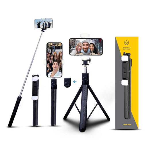 LX INDIA Selfie Sticks Virtutron Z7 Selfie Stick Tripod