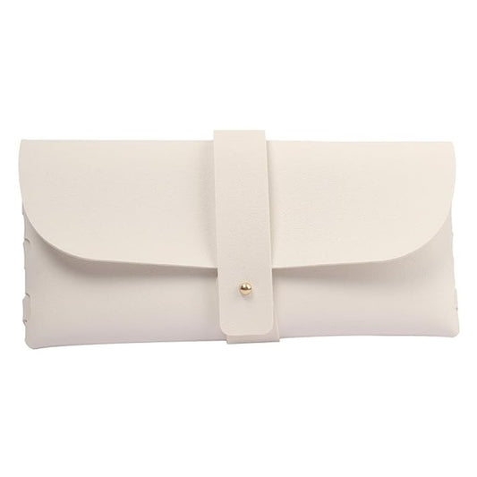 LX INDIA Sunglass Case VIVID Vision Unisex Adult Lightweight Eyewear Specs Case Cover White-New