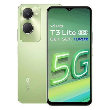 LXINDIA Smart phone Vivo T3 Lite 5G Smartphone (Vibrant Green 4GB Ram 128GB Storage)