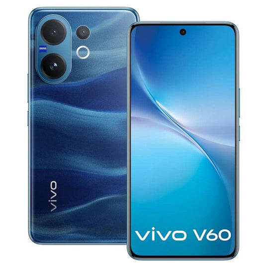 LX INDIA Mobile Phones Vivo V60 5G (Moonlit Blue, 8GB RAM, 256GB Storage)