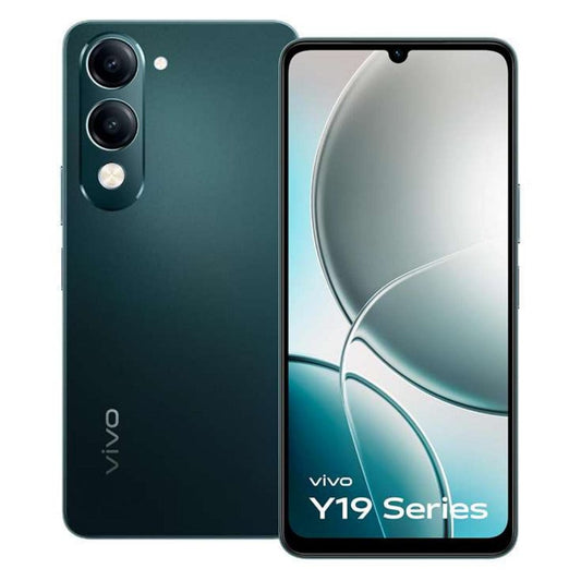 LX INDIA Mobile Phones Vivo Y19e (Majestic Green, 4GB RAM, 64GB Storage) with Charger