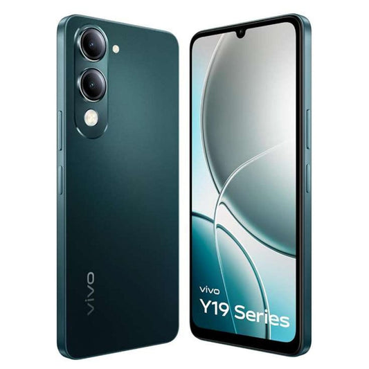 LX INDIA Mobile Phones Vivo Y19e (Majestic Green, 4GB RAM, 64GB Storage) with Charger