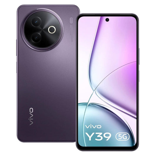 LX INDIA Mobile Phones Vivo Y39 5G (Lotus Purple, 8GB RAM, 128GB Storage)