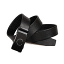 LX INDIA Belts VOGARD Men's Vegan Leather Belt (Black)