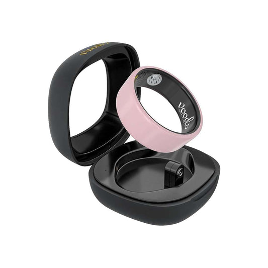 LX INDIA Smart Ring Voods Smart Ring for Men & Women (Pink, Size 8)