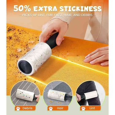 LX INDIA Brushes VR PRIME Lint Roller Remover for Clothes 180 Sheets