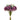 LXINDIA Flower bouquet VRB DecTM Artificial Dahlia Flower Bunch – Purple Fake Flowers for Home, Office, and Bedroom Decoration (Without Vase)