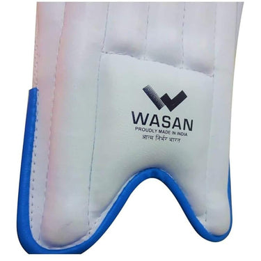 LXINDIA Cricket kit Wasan Cricket Batting Legguard Pads (4 8 Years)  Size XXS (White)