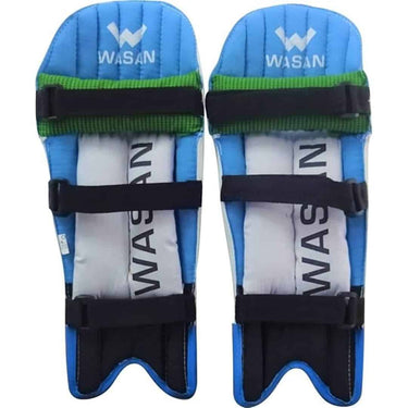 LXINDIA Cricket kit Wasan Cricket Batting Legguard Pads (4 8 Years)  Size XXS (White)