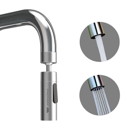 LX INDIA Tap Extender WaterScience Tap Extension for Kitchen Sink | 2 Flow Modes | Flexible Faucet Extender for Taps