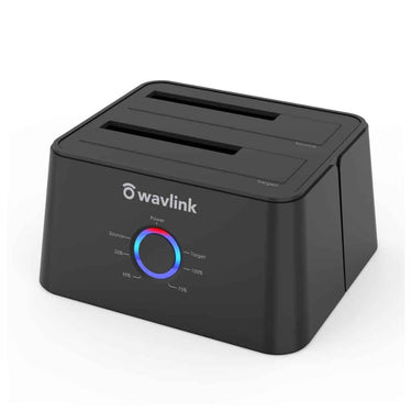 LXINDIA Dock Station Wavlink 12TB Dual Bay SSD Storage Docking Station