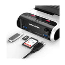 LXINDIA Dock Station WAVLINK SATA Dual Bay Hard Drive Docking Station