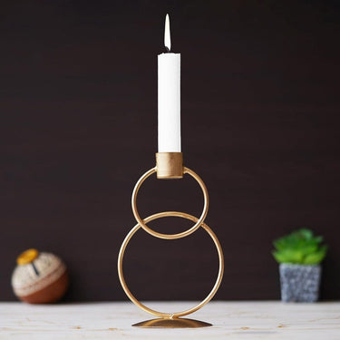 LX INDIA Candle Holders Webelkart Premium Decorative Rings Candlestick