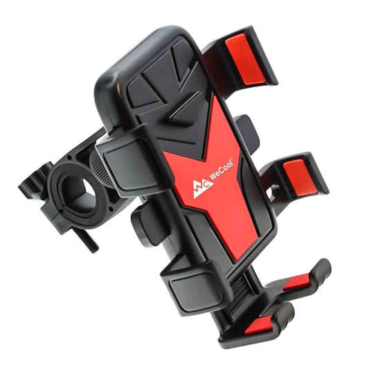LX INDIA Mobile Holder WeCool B3 360° Rotational Mobile Holder for Bike (Black and Red)