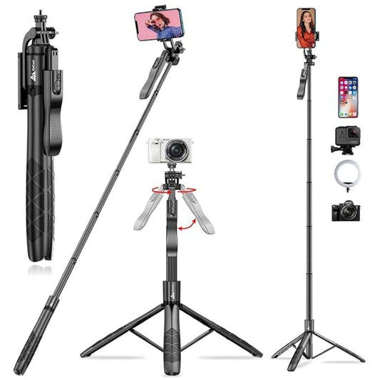 LXINDIA Selfie Sticks WeCool S5 Selfie Stick with Tripod Stand