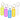 LX INDIA Key Chain WeKonnect Multicolor 100 pcs Keyring and Keychain