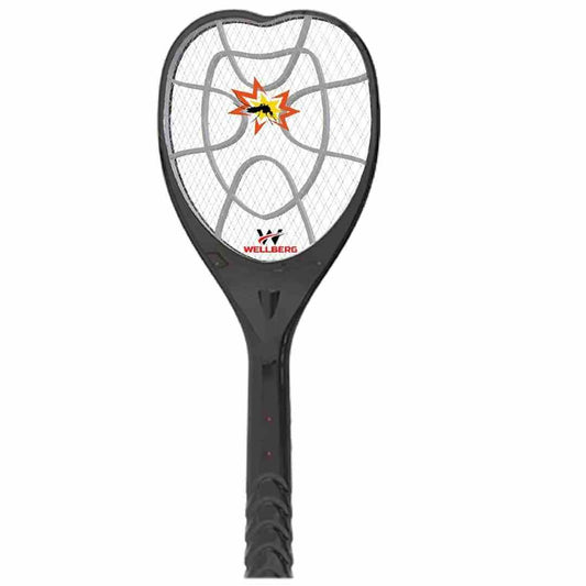 LX INDIA Mosquito Killer Racquet Wellberg Triple Layer Electric Mosquito Racket | Mosquito Killer Racket | Mosquito Bats | Mosquito Racket - Black