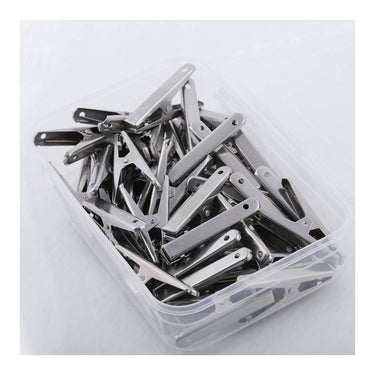 LX INDIA Cloth Clips WEWEL Premium Stainless Steel Hanging Clips (Set Of 36)