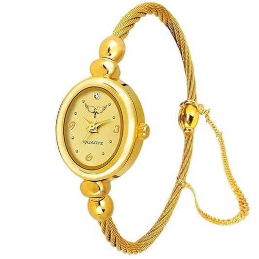 LX INDIA Watch Gold WHITE BIRD Formal Analogue Women's IGP002  Watch