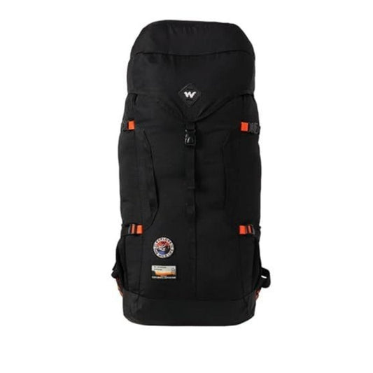 LX INDIA Travel Bag Black Wildcraft Polyester Rucksack for Men & Women – Expedition RSK 45 Backpack