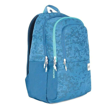 LXINDIA Bag Wildcraft Wiki 2 Jacquard Standard Backpack Blue