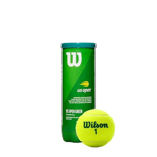LX INDIA Tennis Ball Wilson US OPEN Tournament 3TBALL (Green) Felt Tennis - Pack of 3 - Standard Size