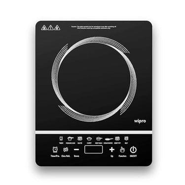 LXINDIA Induction Cooktop Wipro 2000 watt Induction Cooktop Sensor Feather Touch (Black)