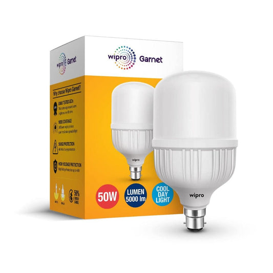 LX INDIA Bulb wipro Garnet 50w LED High Wattage Bulb