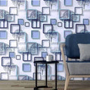 LXINDIA Wallpaper wolpin 3D Wall Stickers Wallpaper DIY Decal (45 x 500 cm) Active Blue