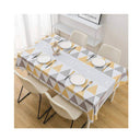 LXINDIA Table Cloth wolpin Polyvinyl Chloride PVC 4 Seater Dining Rectangular Table Cover