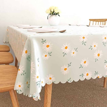 LXINDIA Table Cloth wolpin Polyvinyl Chloride Pvc Dining Rectangular Table Cover