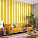 LXINDIA Wallpaper Wolpin Wall Stickers DIY Wallpaper for Hall (45 x 500 cm)Yellow