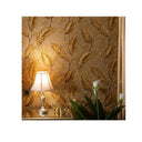 LXINDIA Wallpaper wolpin Wallpaper Non-Woven Non-Adhesive 53 cm x 9.5m Golden