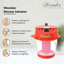 LXINDIA Wonder Steam Inhaler Sauna Vaporizer for Blackheads Removal Cold and Cough